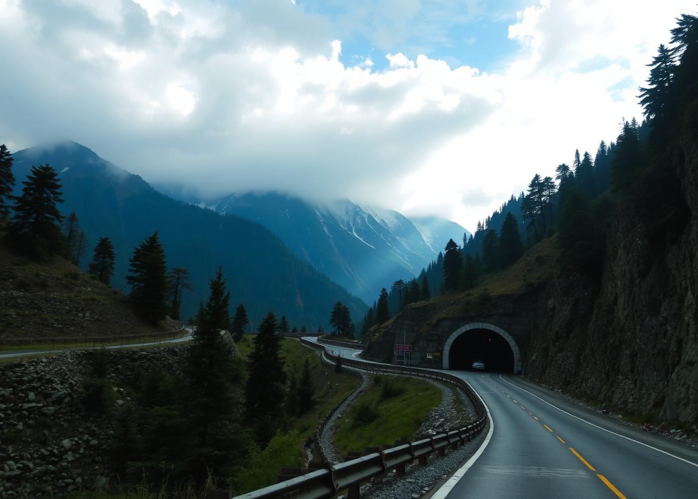 Atal Tunnel — gateway to Lahaul
